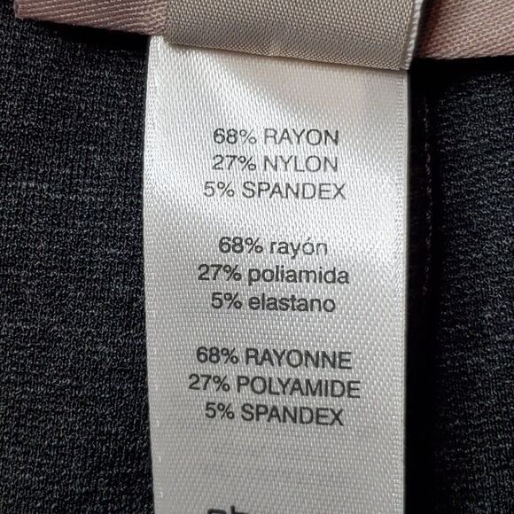 Chicos Womens Size 4 NWT Fabulously Slimming Ankle Length Leggings Gray - Picture 7 of 10